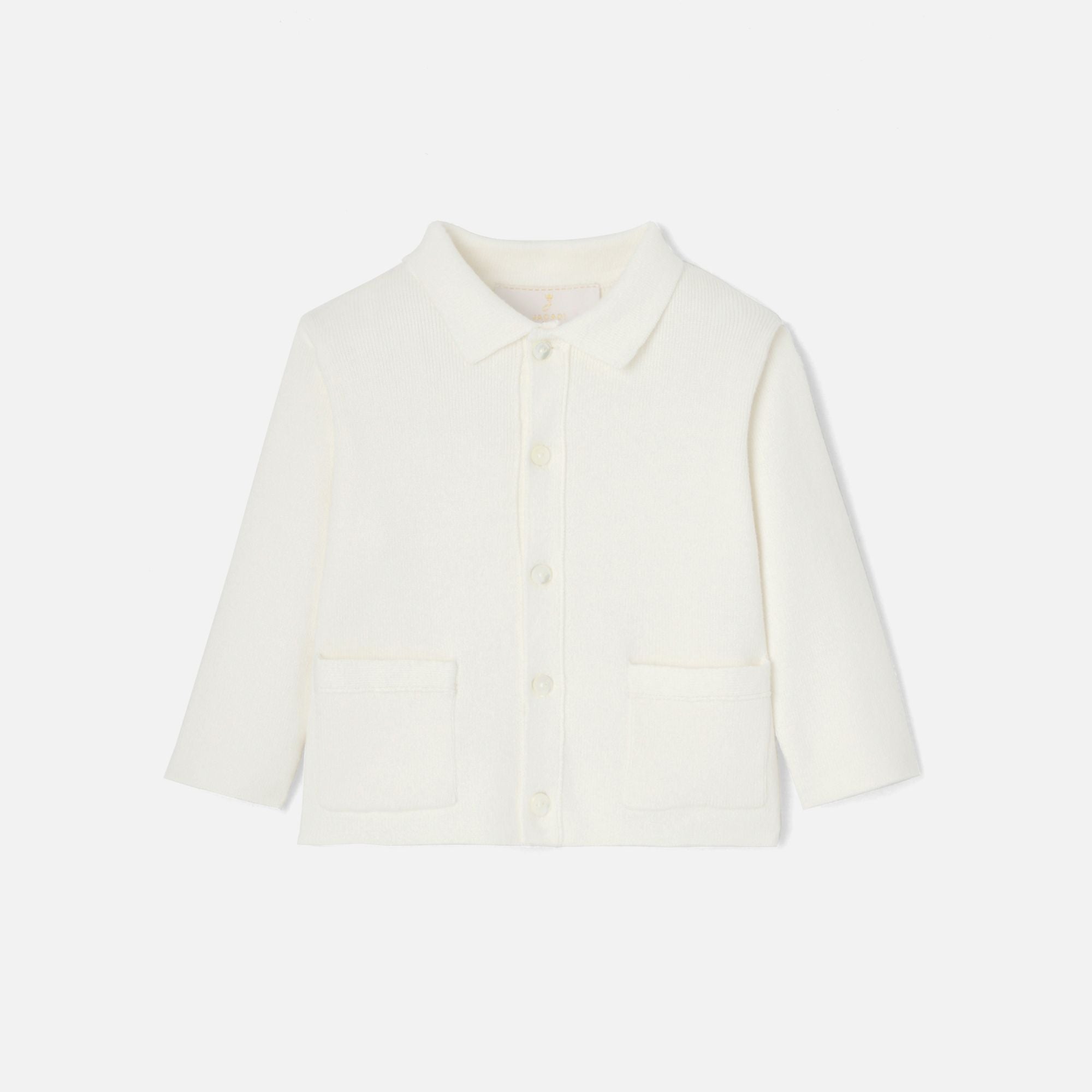 Cardigan Occasion Baby Boy - Jacadi Sweet White