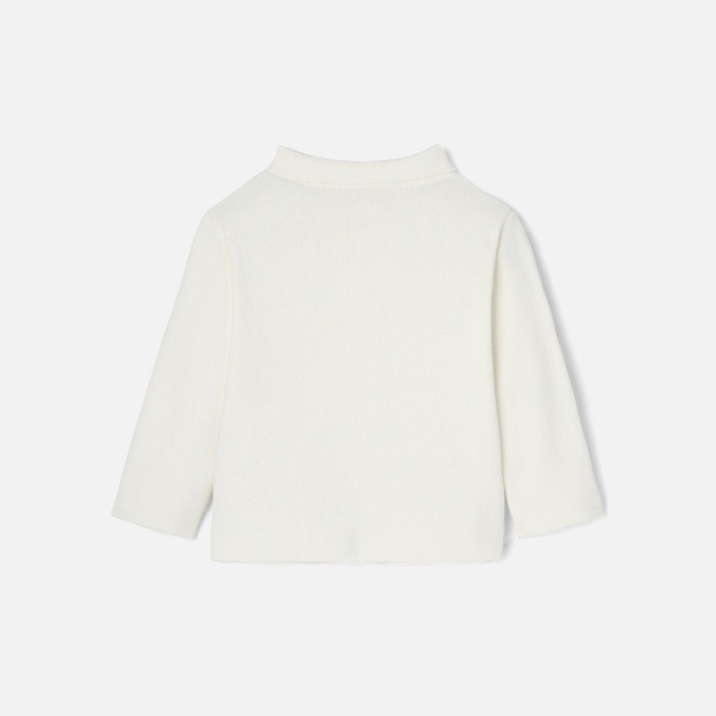 Cardigan Occasion Baby Boy - Jacadi Sweet White