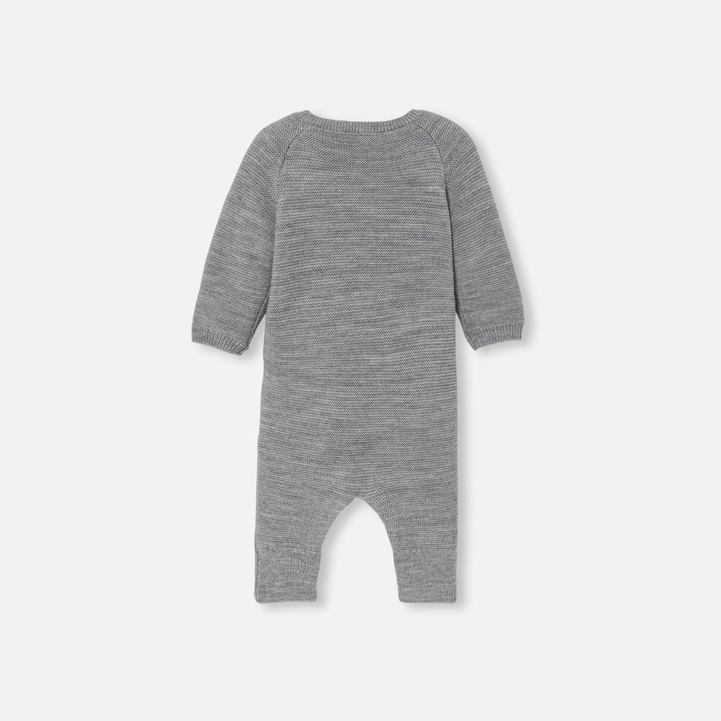 JC-NB065 - Jacadi Newborn merino wool romper