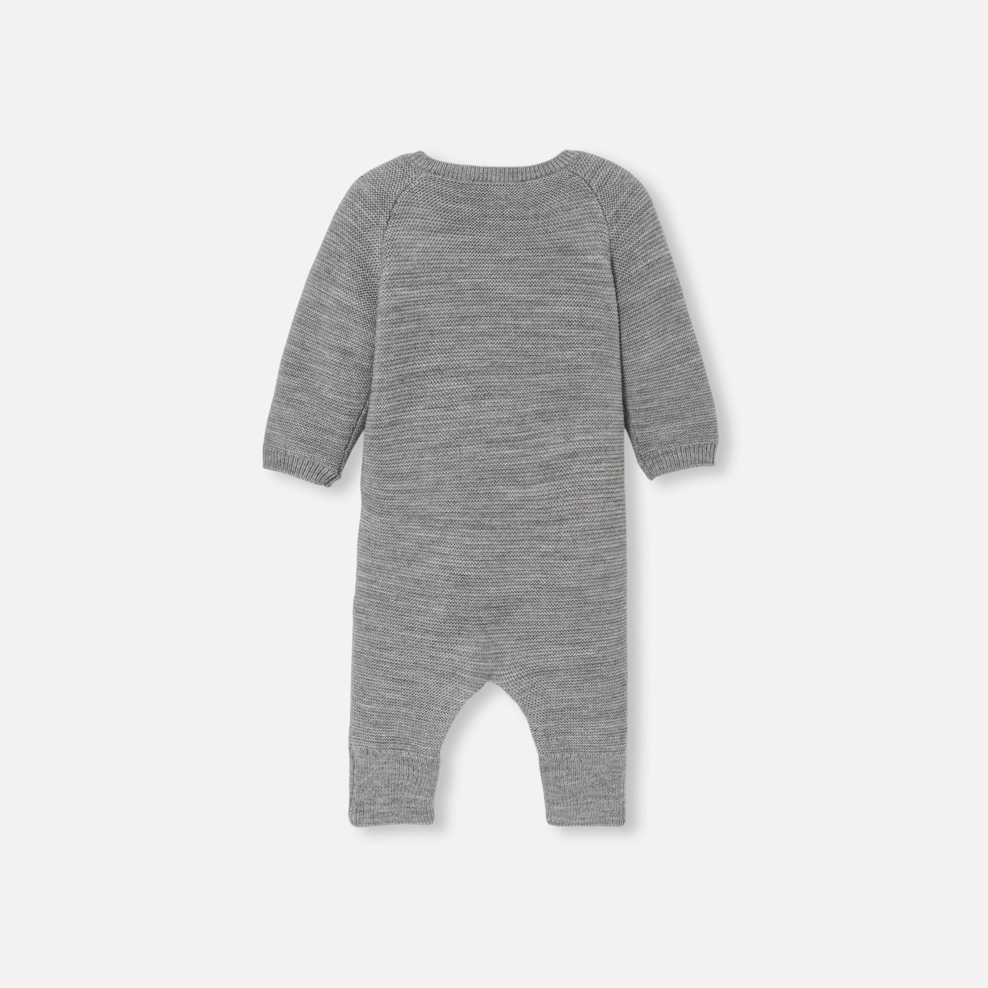 JC-NB065 - Jacadi Newborn merino wool romper