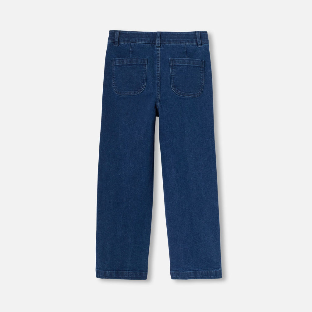 JC-TG142 - Jacadi Girl's wide-leg jeans