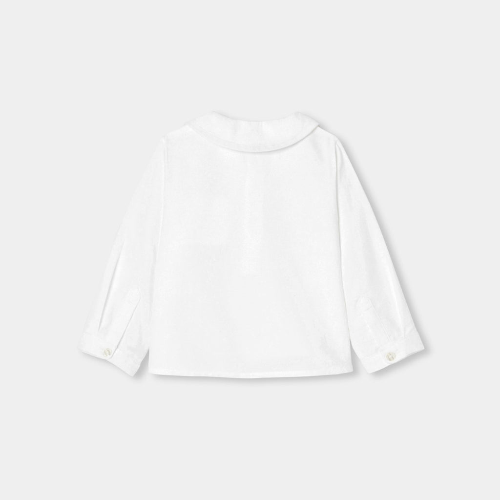 Baby boy Oxford shirt - White