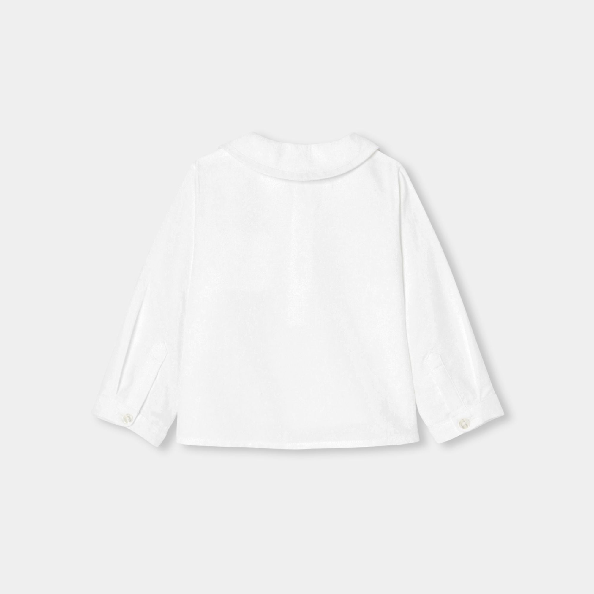 Baby boy Oxford shirt - White