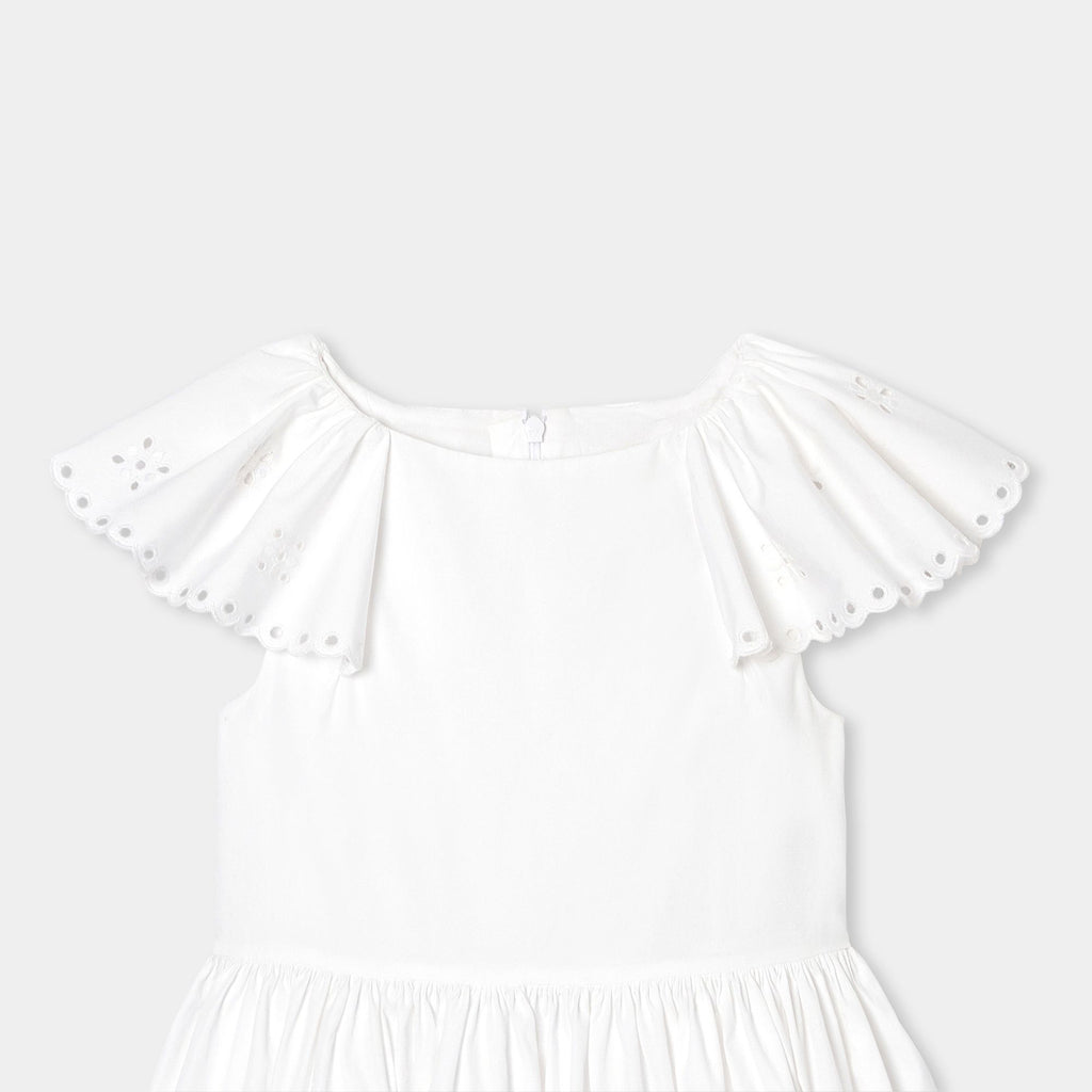 Girl ceremony dress - Jacadi White
