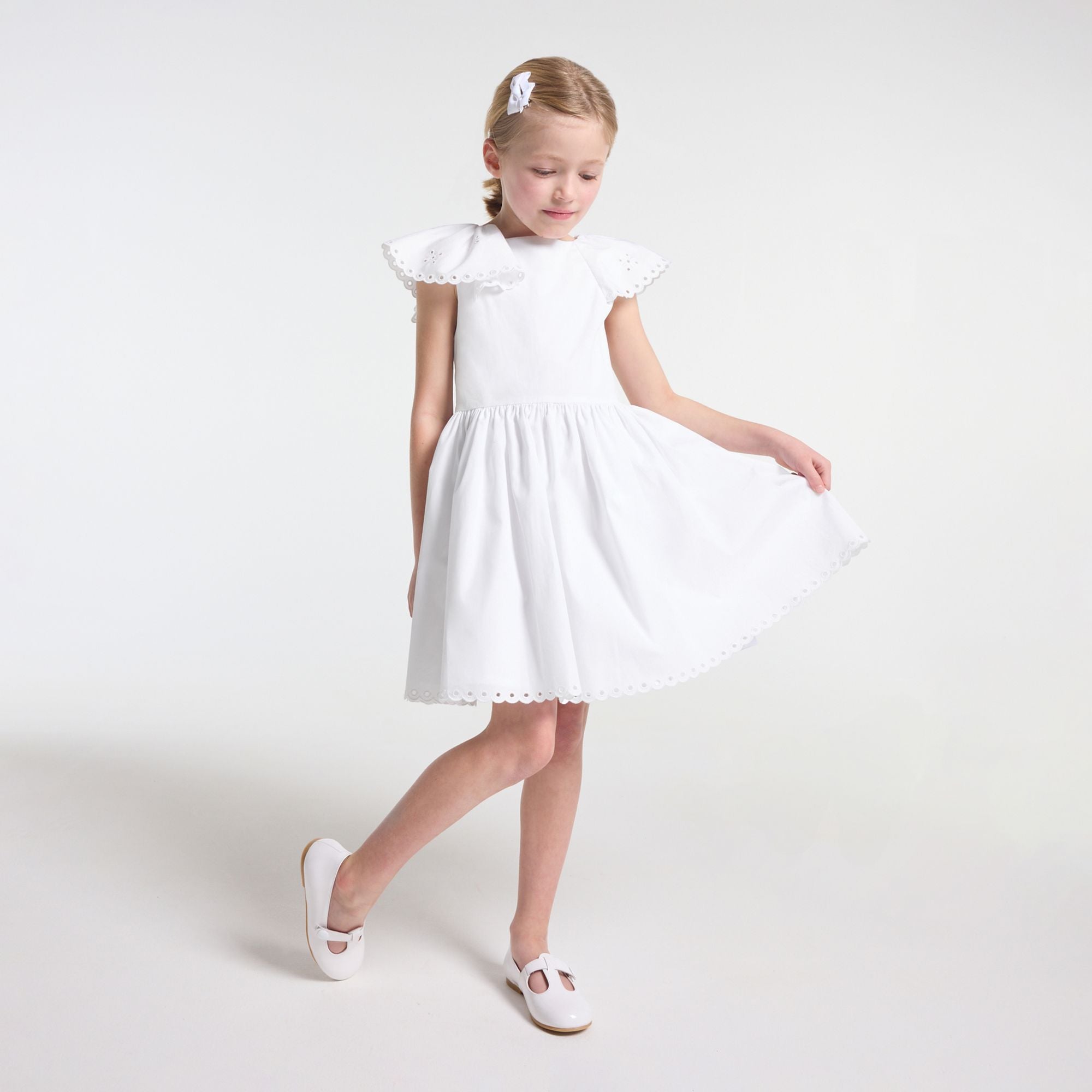 Girl ceremony dress - Jacadi White