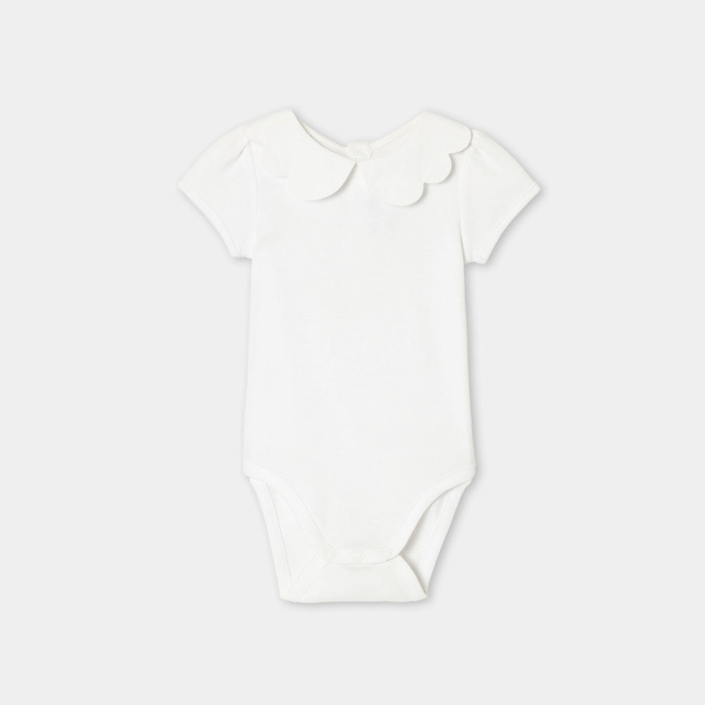 JC-NG137 - Jacadi Baby girl short-sleeved bodysuit