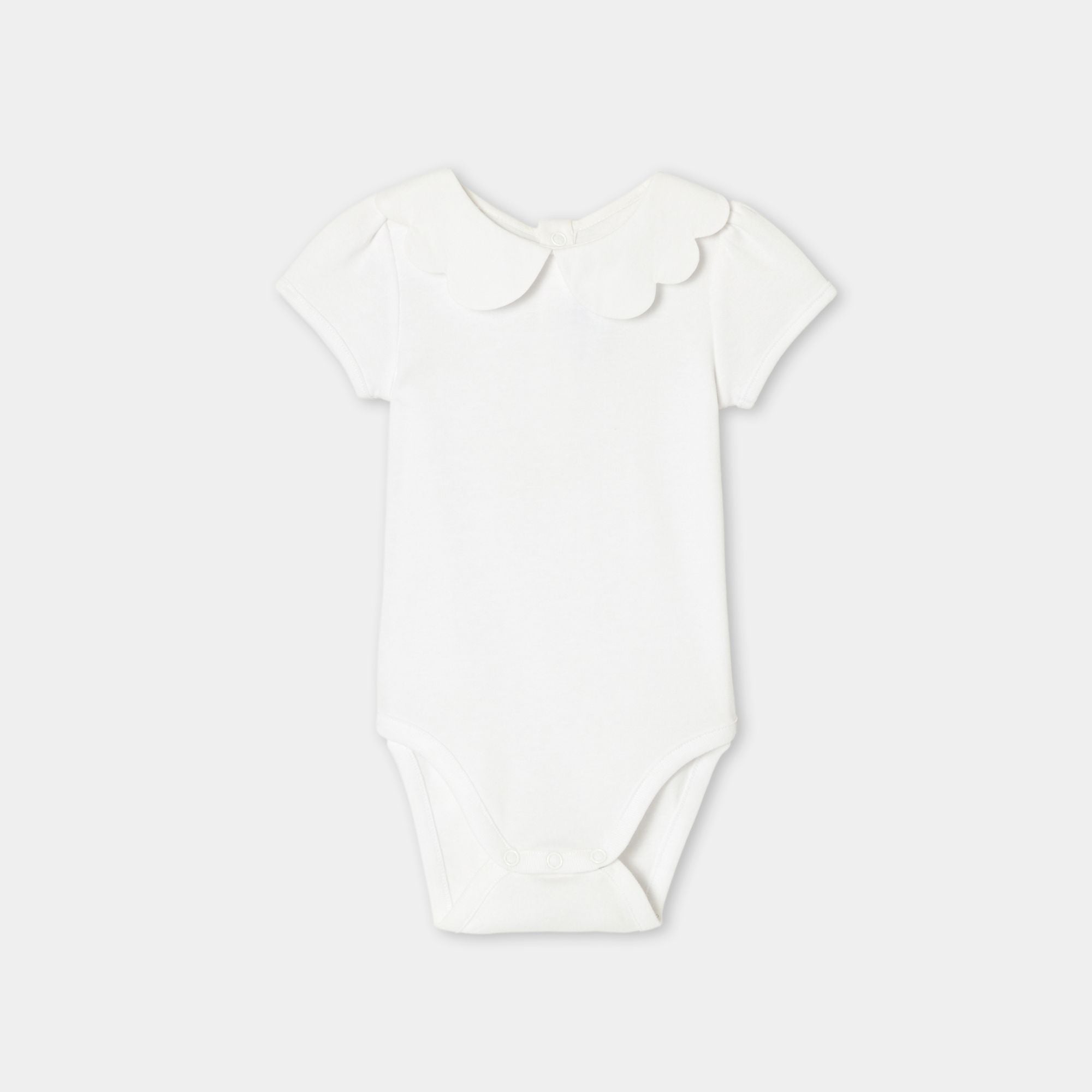 JC-NG137 - Jacadi Baby girl short-sleeved bodysuit