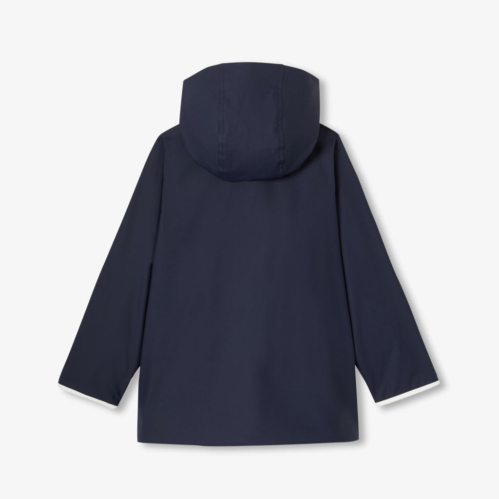 Cerata With Cappuccio Girl - Blu Navy Jacadi