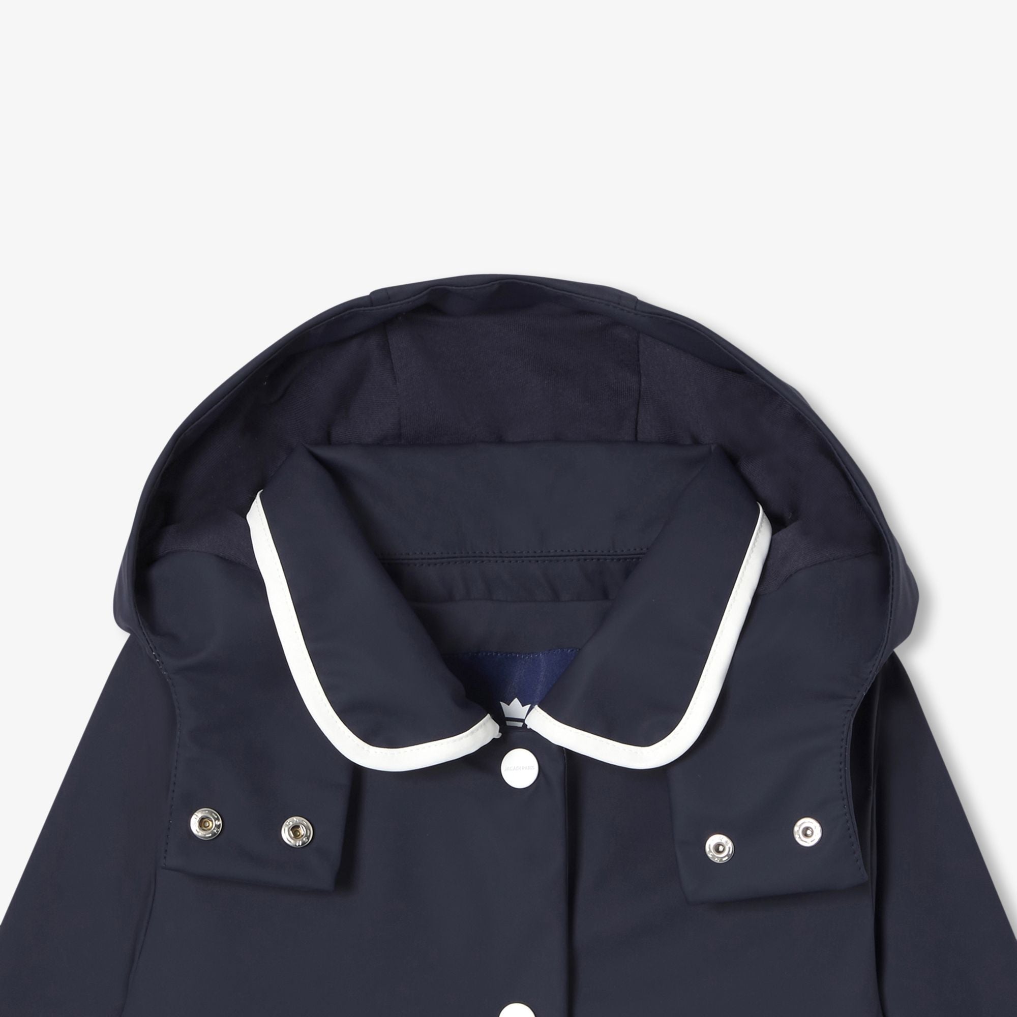 Cerata With Cappuccio Girl - Blu Navy Jacadi