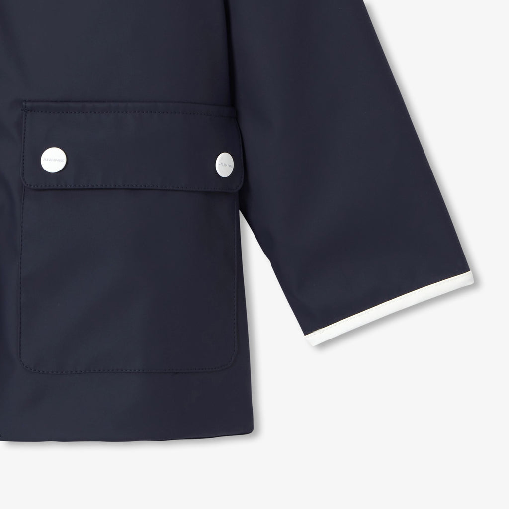 Cerata With Cappuccio Girl - Blu Navy Jacadi