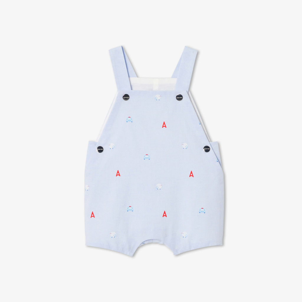 JC-NB083 - Jacadi Baby boy short overalls