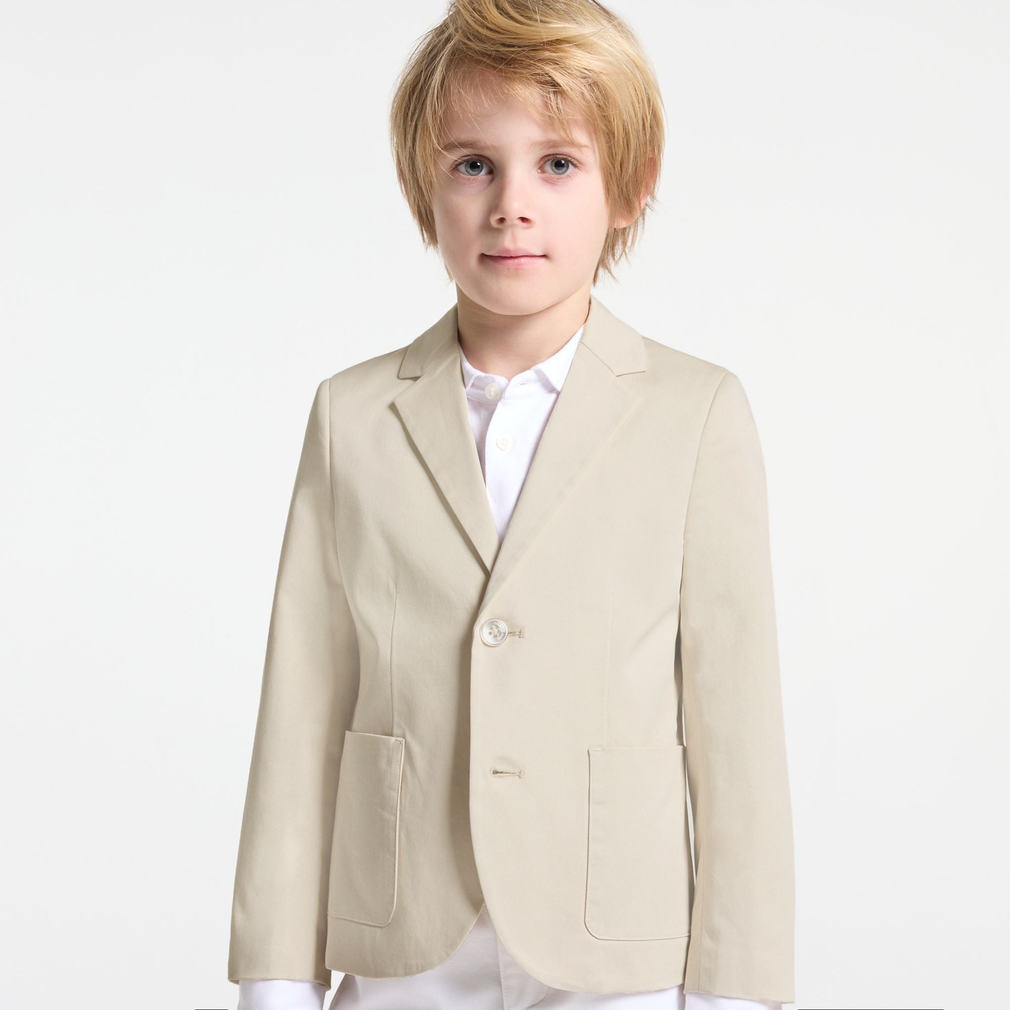 JC-TB048 - Jacadi Boy's cotton satin jacket