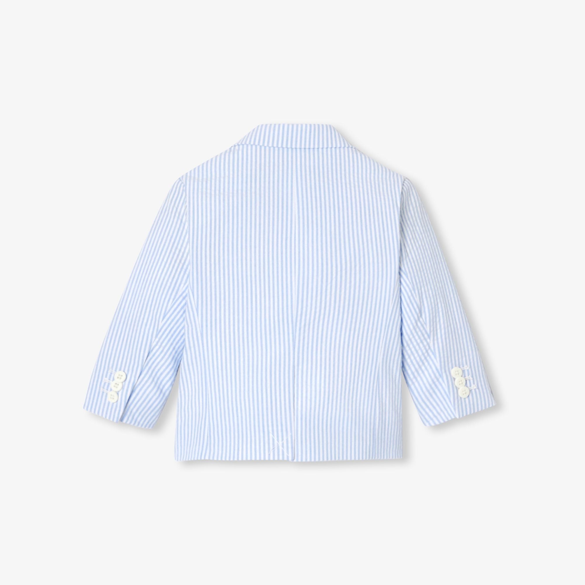 Baby boy seersucker jacket
