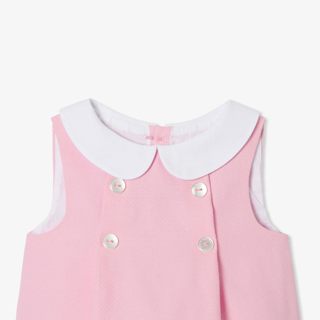 Baby girl occasion outfit set - Soft Pink