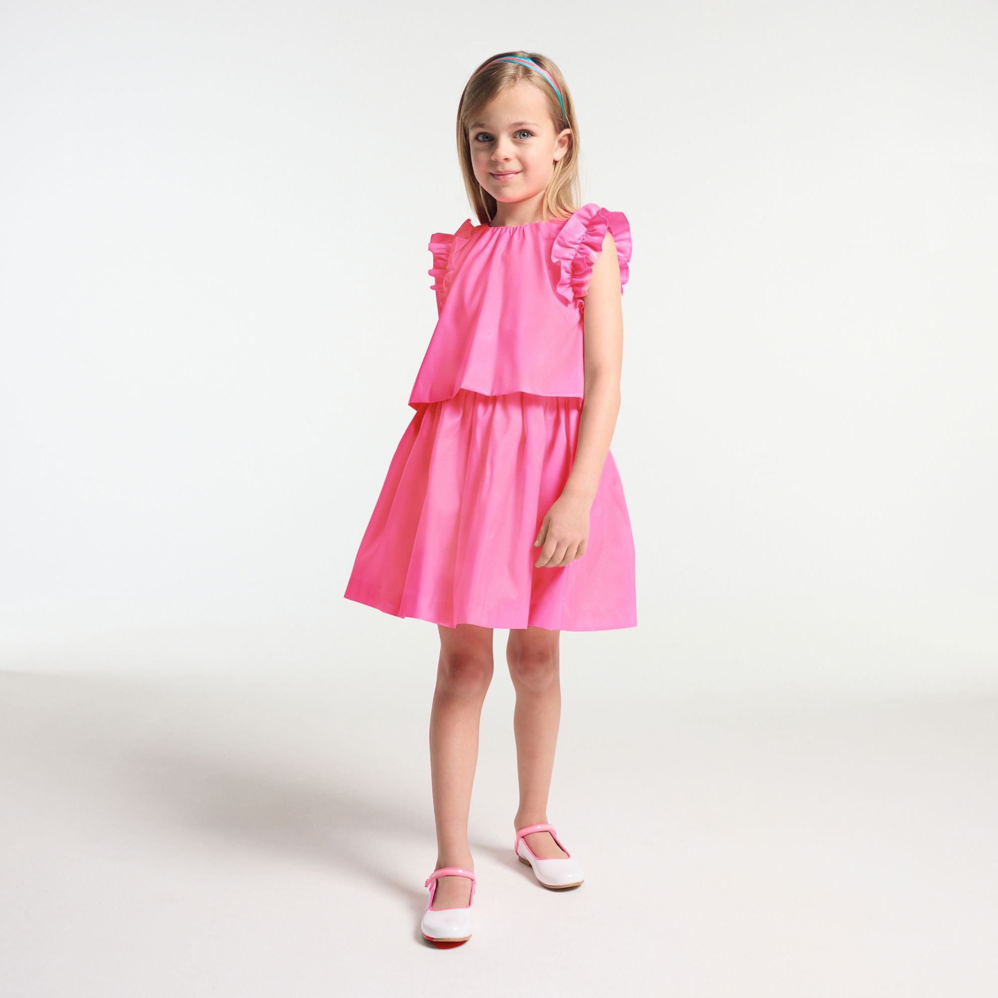 JC-TG141 - Jacadi Girl's taffeta top