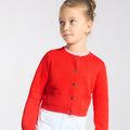 JC-TG129 - Jacadi Girl's cropped cardigan