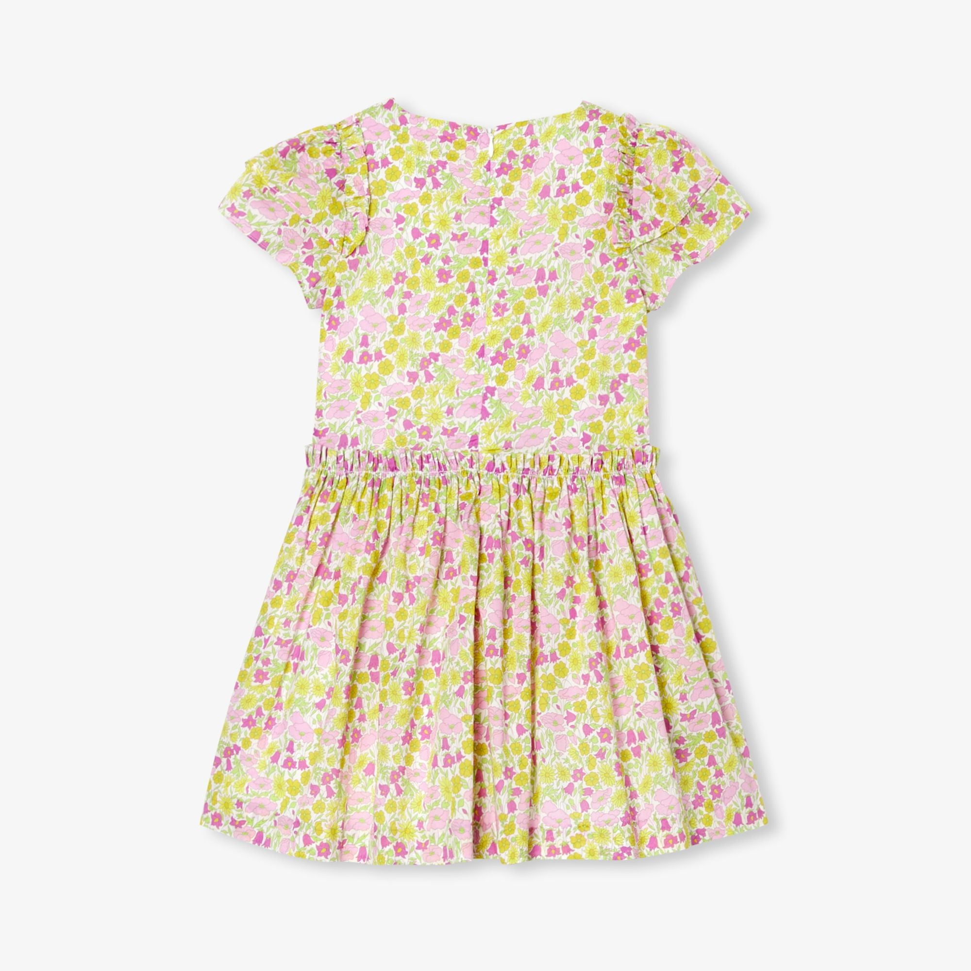 JC-TG122 - Jacadi Girl's Liberty fabric dress