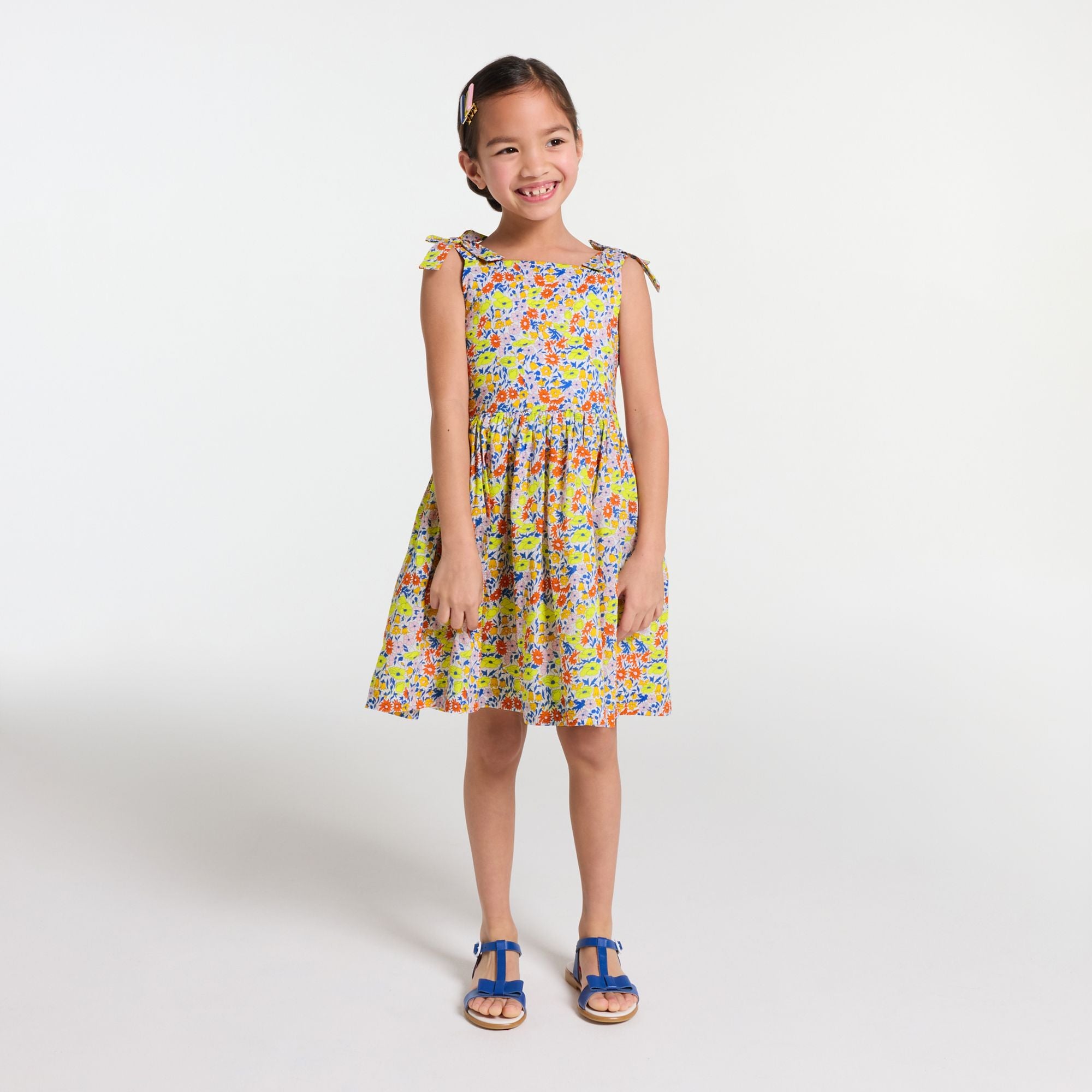 JC-TG127 - Jacadi Girl's Liberty fabric dress