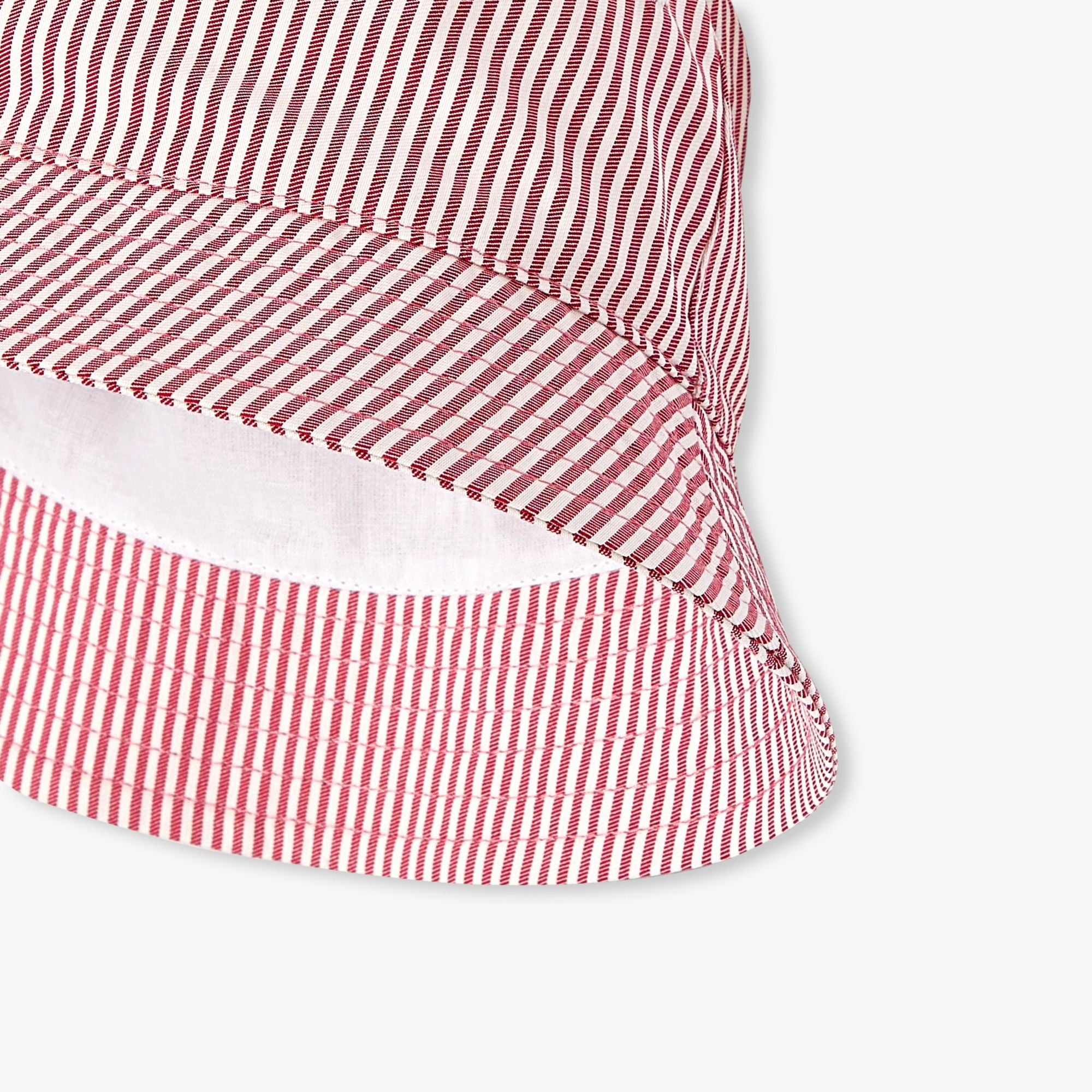 Boy twill bucket hat - Dark Orange