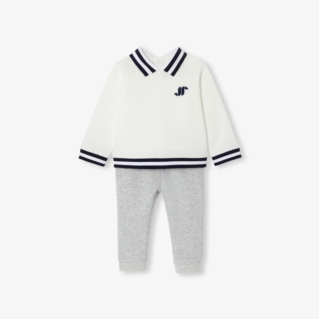 JC-NB057 - Jacadi Baby boy outfit set