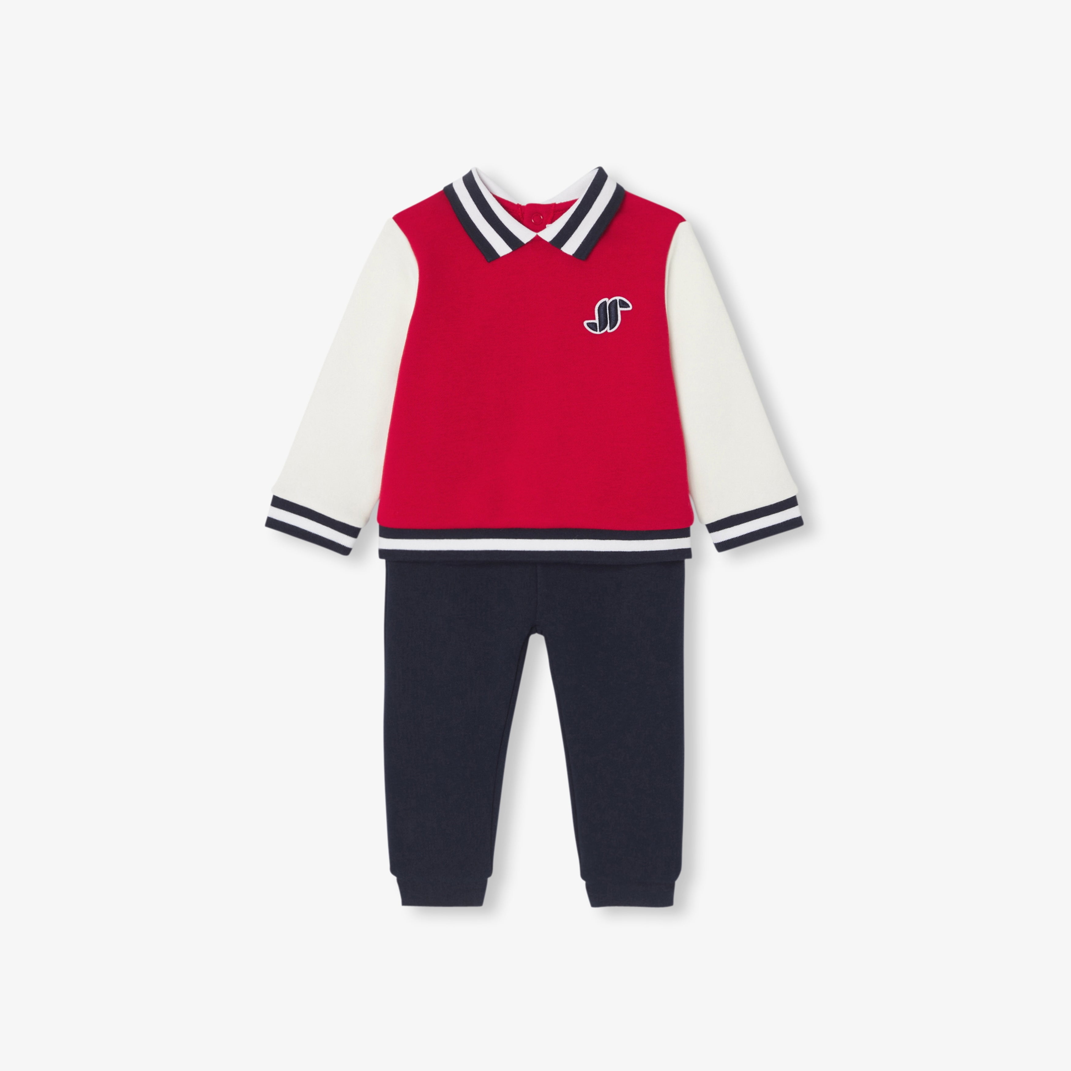 JC-NB041 - Jacadi Baby Boy Two-Piece Outfit Set