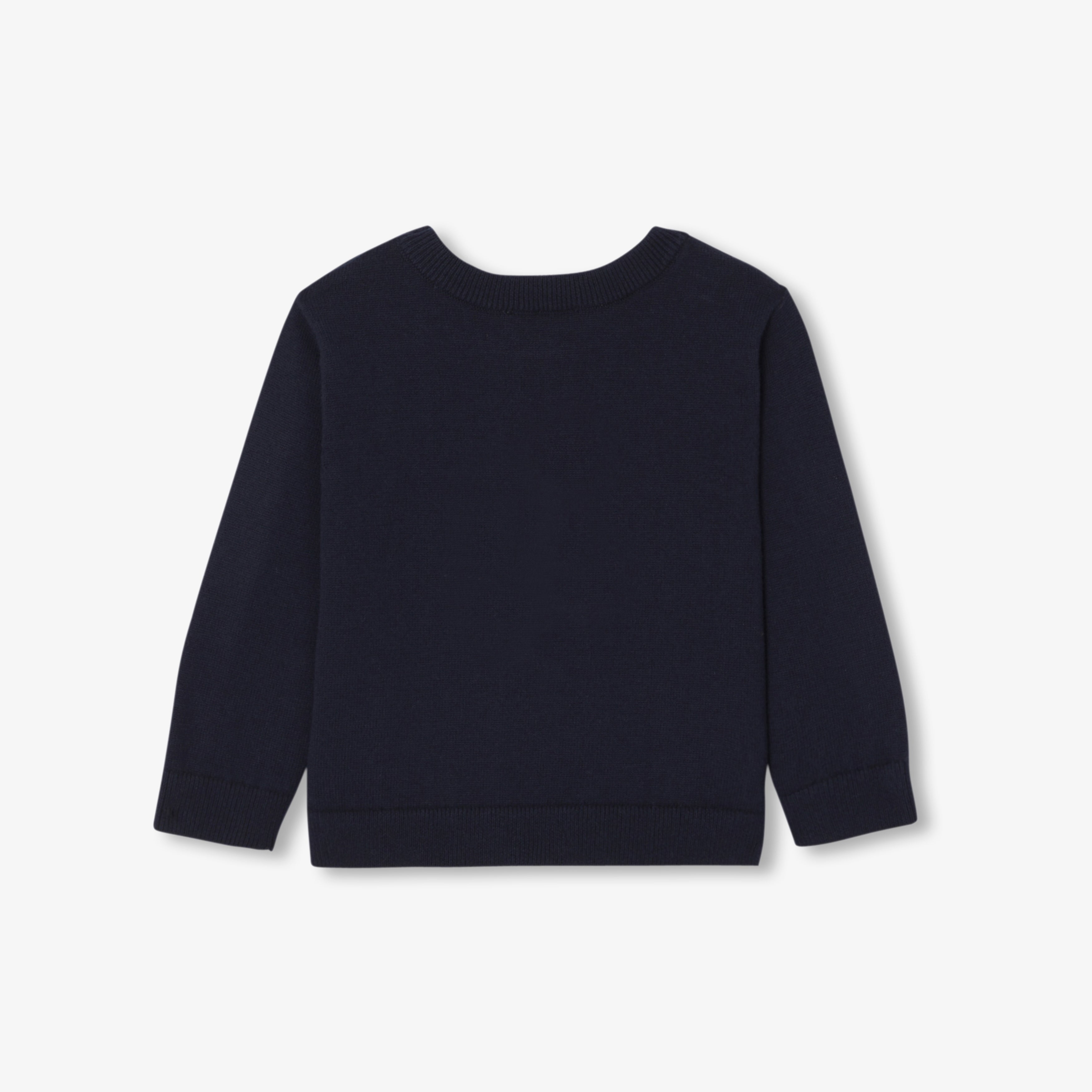 JC-NB030 Baby cotton sweater - navy blue jacadi