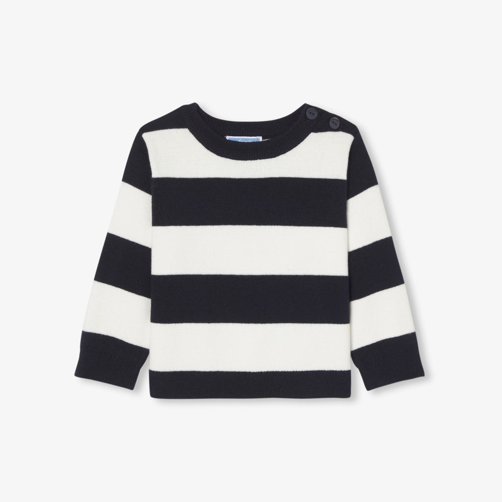 JC-NB059 - Jacadi Baby boy striped sailor sweater