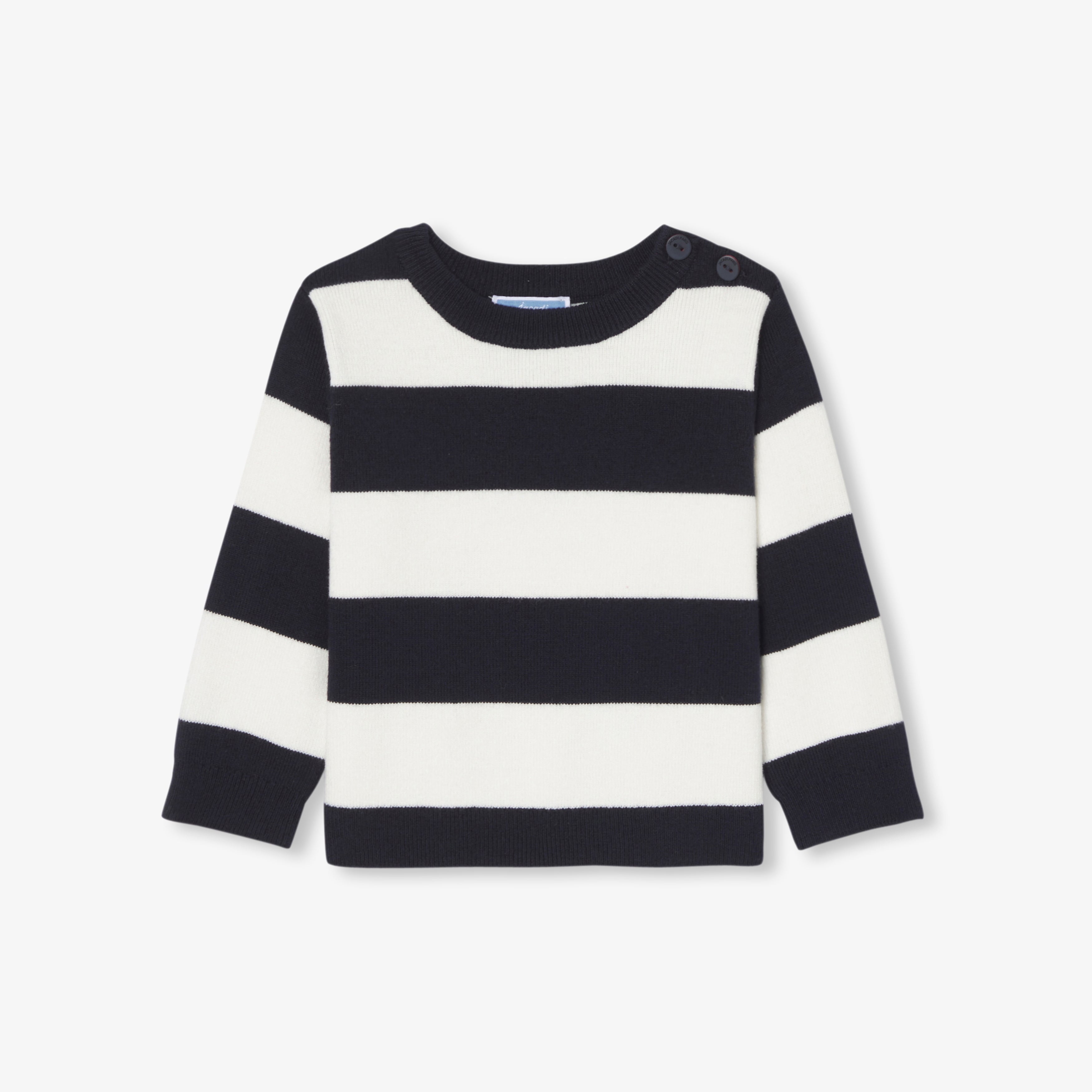 JC-NB059 - Jacadi Baby boy striped sailor sweater