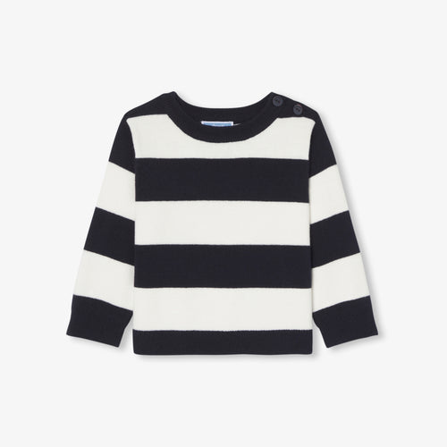 JC-NB059 - Jacadi Baby boy striped sailor sweater