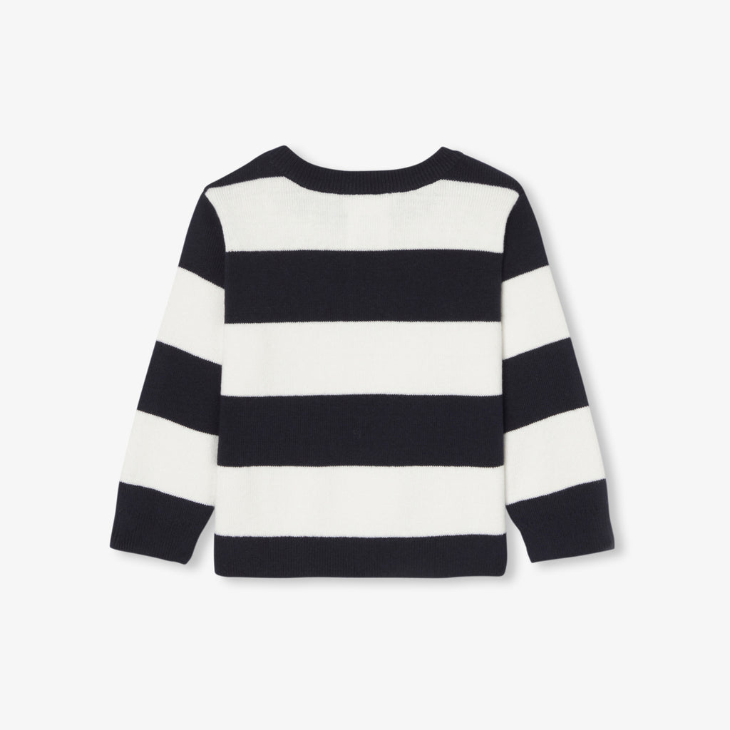 JC-NB059 - Jacadi Baby boy striped sailor sweater