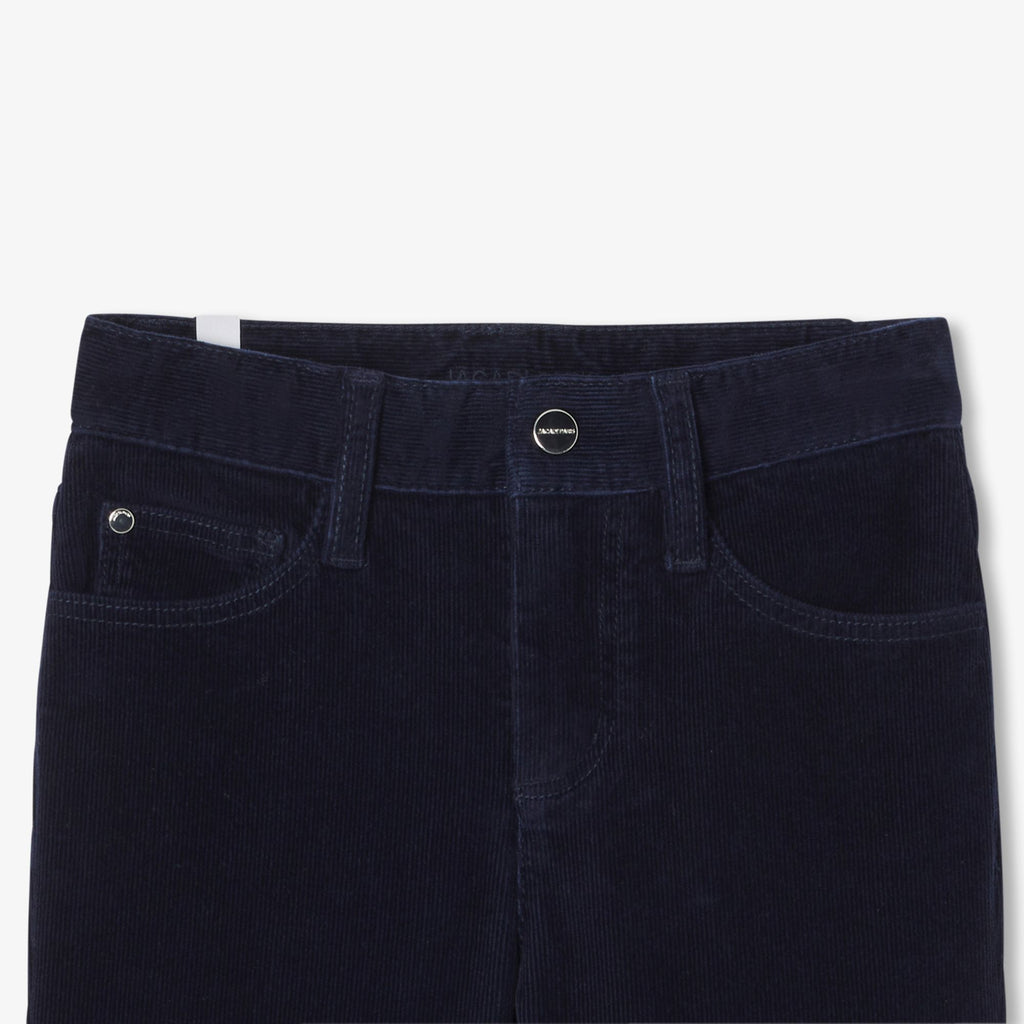 Boy velvet trousers - Navy Blue Jacadi