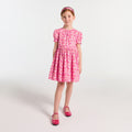 JC-TG034 Jacadi Liberty Fabric Dress for Girls