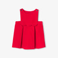 JC-NG065 Jacadi Baby Girl Cotton Velvet Dress (Jacadi Red)