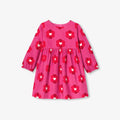 JC-NG067 Jacadi Baby Girl Corduroy Dress (Pink Multi)