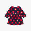JC-NG058 Jacadi Baby Girl Corduroy Dress - Navy