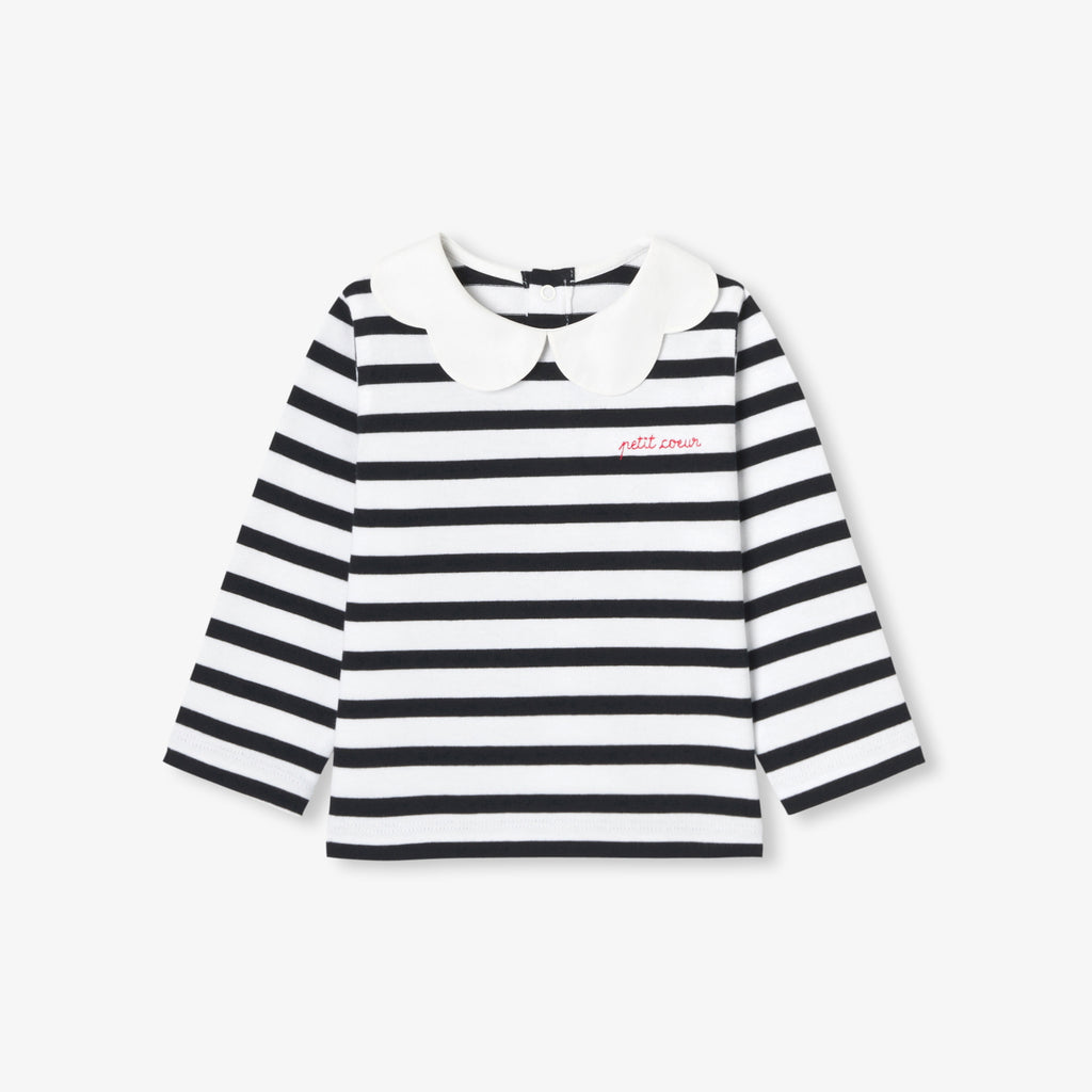 JC-NG118 - Jacadi Baby girl sailor T-shirt