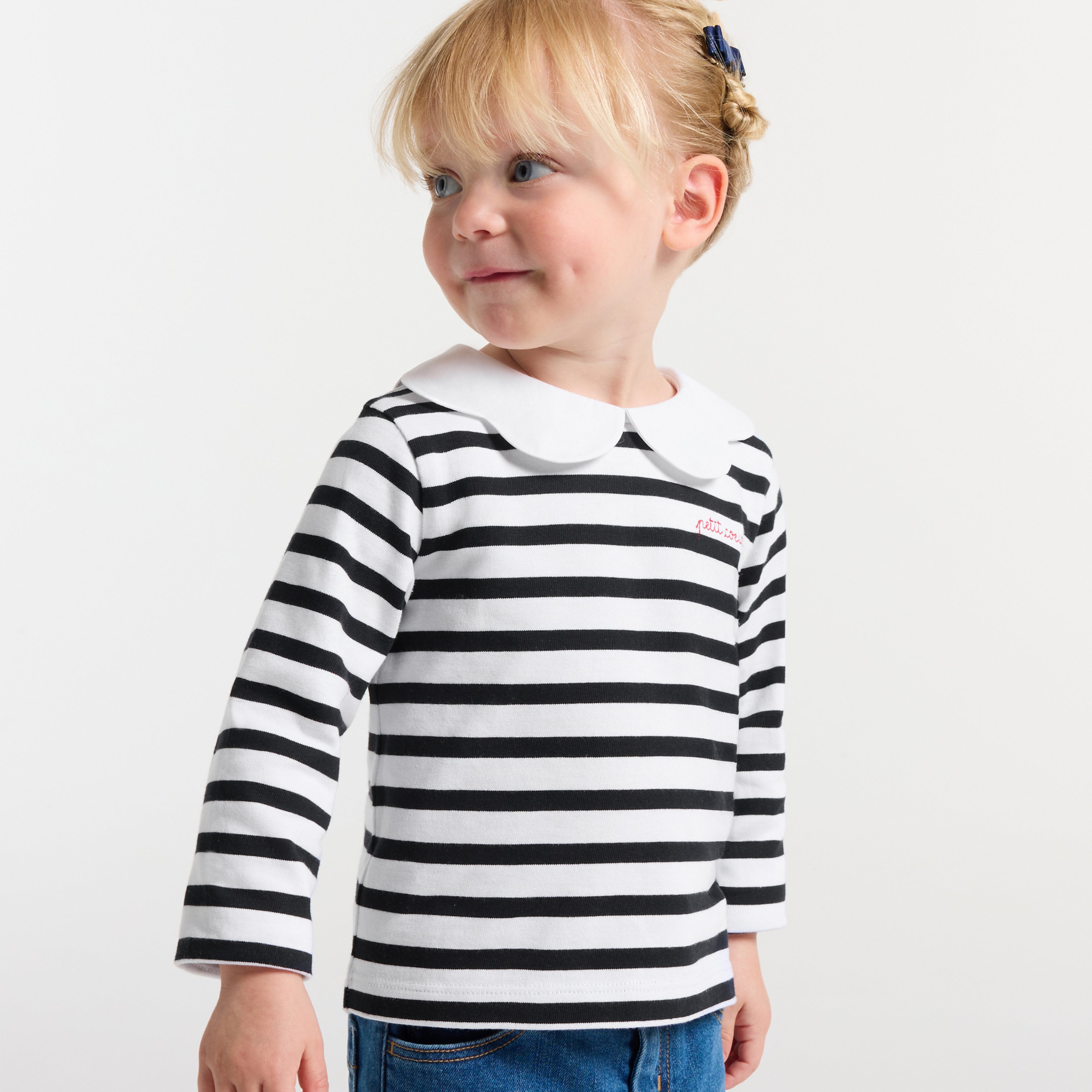JC-NG118 - Jacadi Baby girl sailor T-shirt