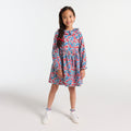 JC-TG036 Jacadi Liberty Fabric Long-Sleeve Dress for Girls