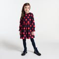 JC-TG063 Jacadi Girls Corduroy Dress (Midnight Blue)