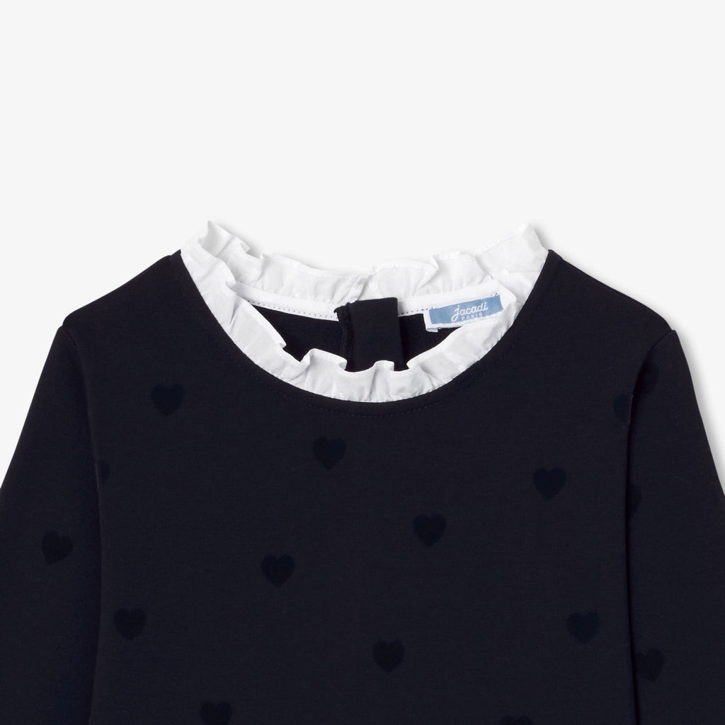Dress a Cuore Girl - Blu Navy Jacadi