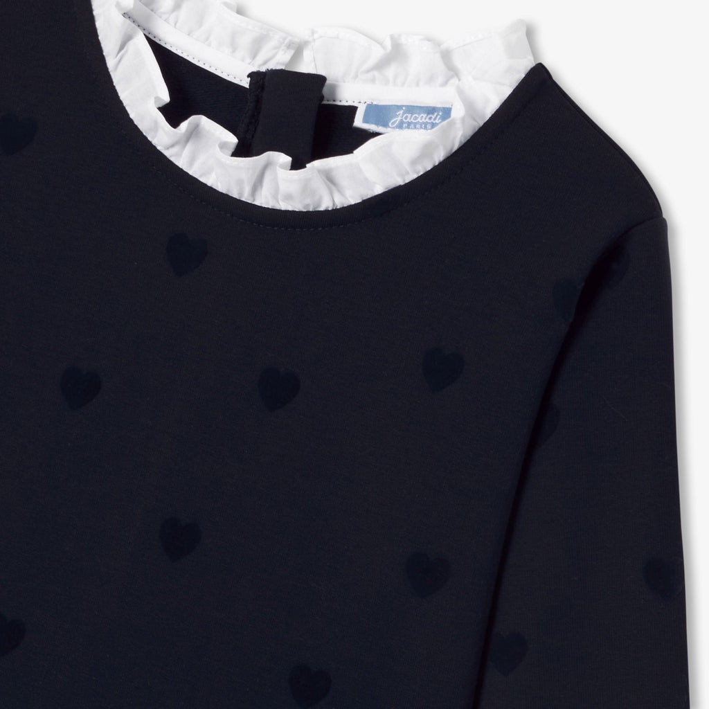 Dress a Cuore Girl - Blu Navy Jacadi