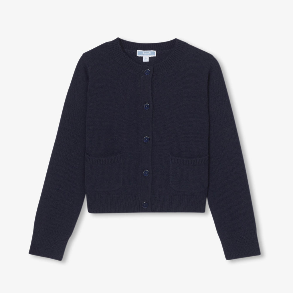 JC-TG134 - Jacadi Girl's wool and cashmere cardigan