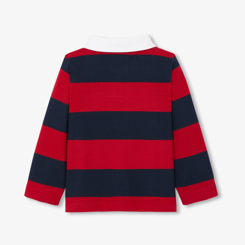 JC-NB062 - Jacadi Baby boy long-sleeved polo shirt