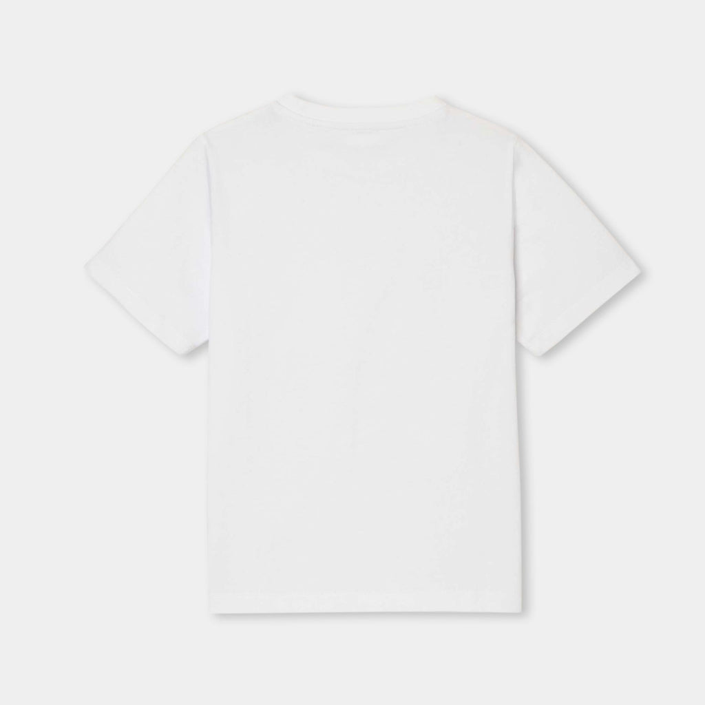 T-shirt Short-sleeved in Cotton Boy - Jacadi White