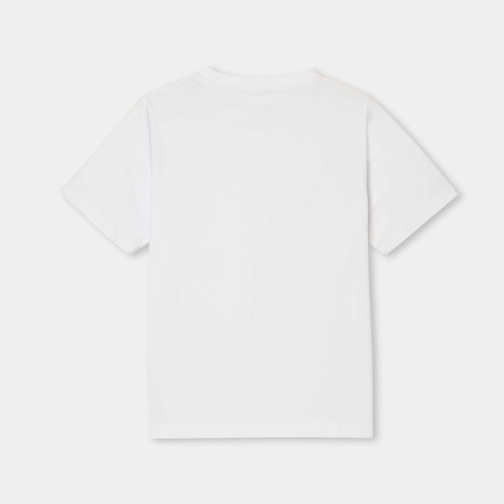 T-shirt Short-sleeved in Cotton Boy - Jacadi White