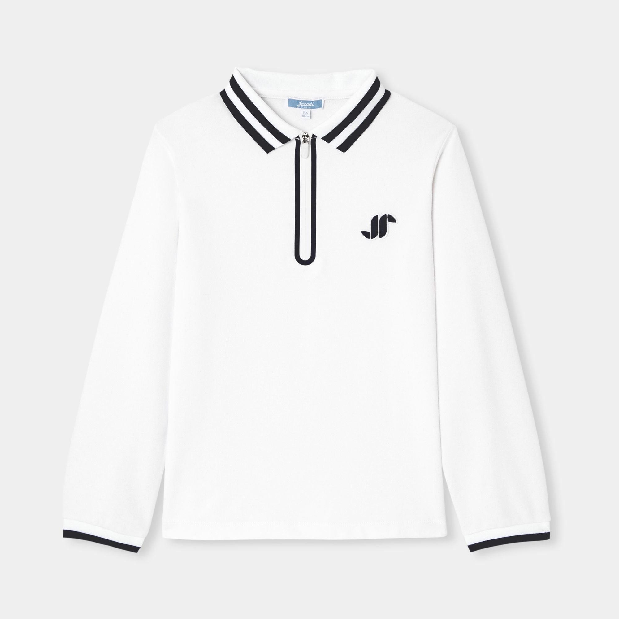 Boy cotton polo shirt - Jacadi White