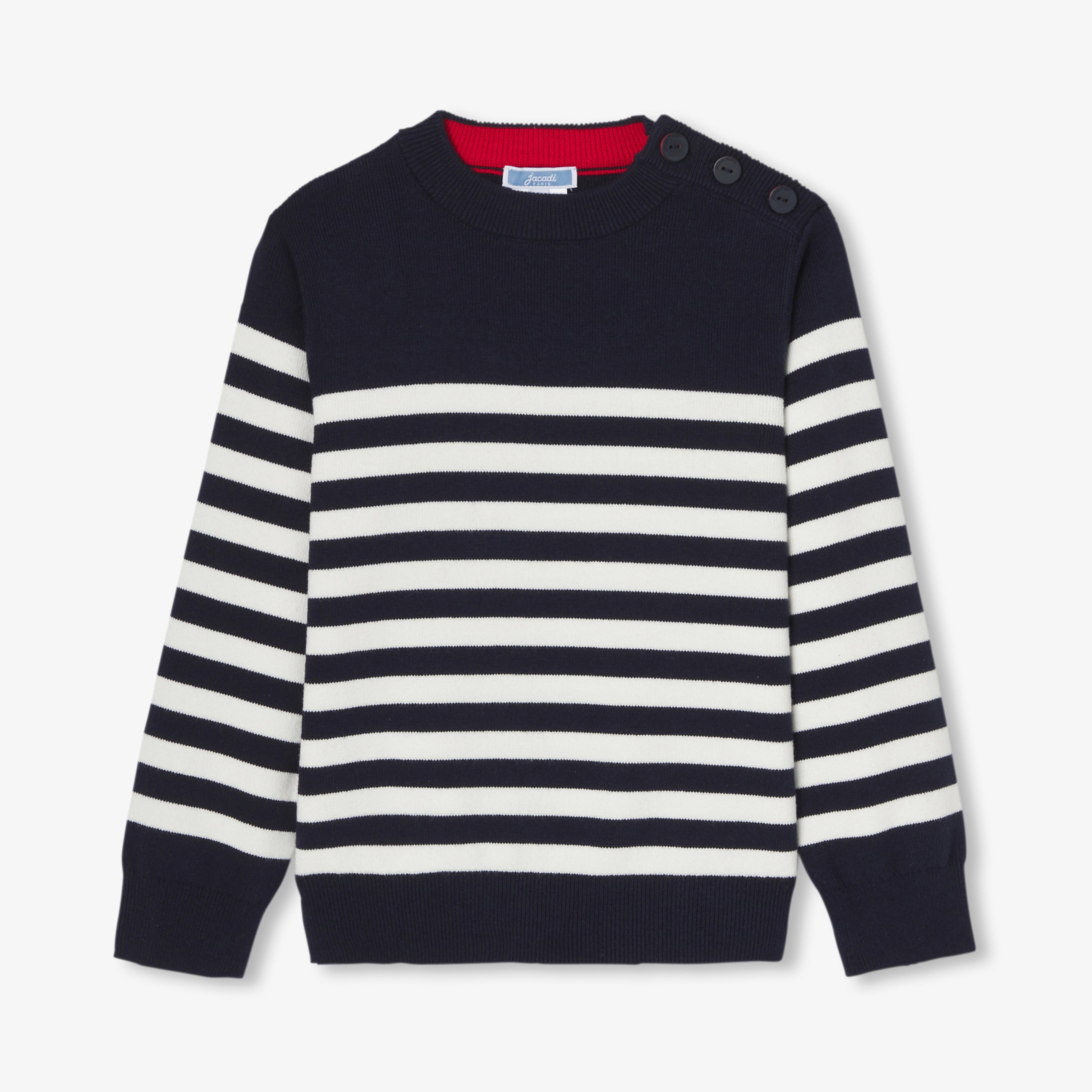 JC-TB025 - Jacadi Boy's sailor-style sweater