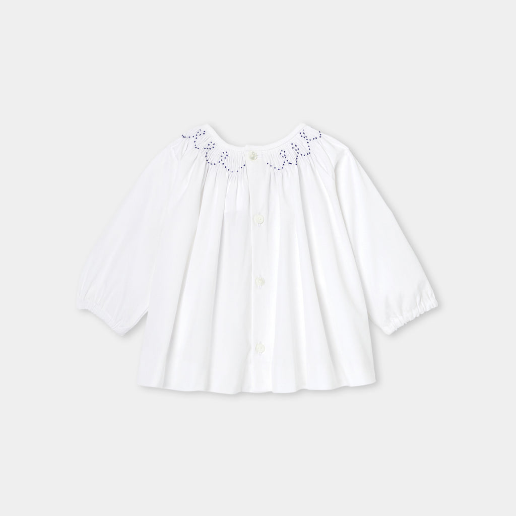 JC-NG099 - Jacadi Poplin Blouse for Baby Girls