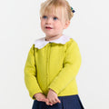 JC-NG073 Jacadi Baby Girl's Wool and Cashmere Cardigan - Cumin