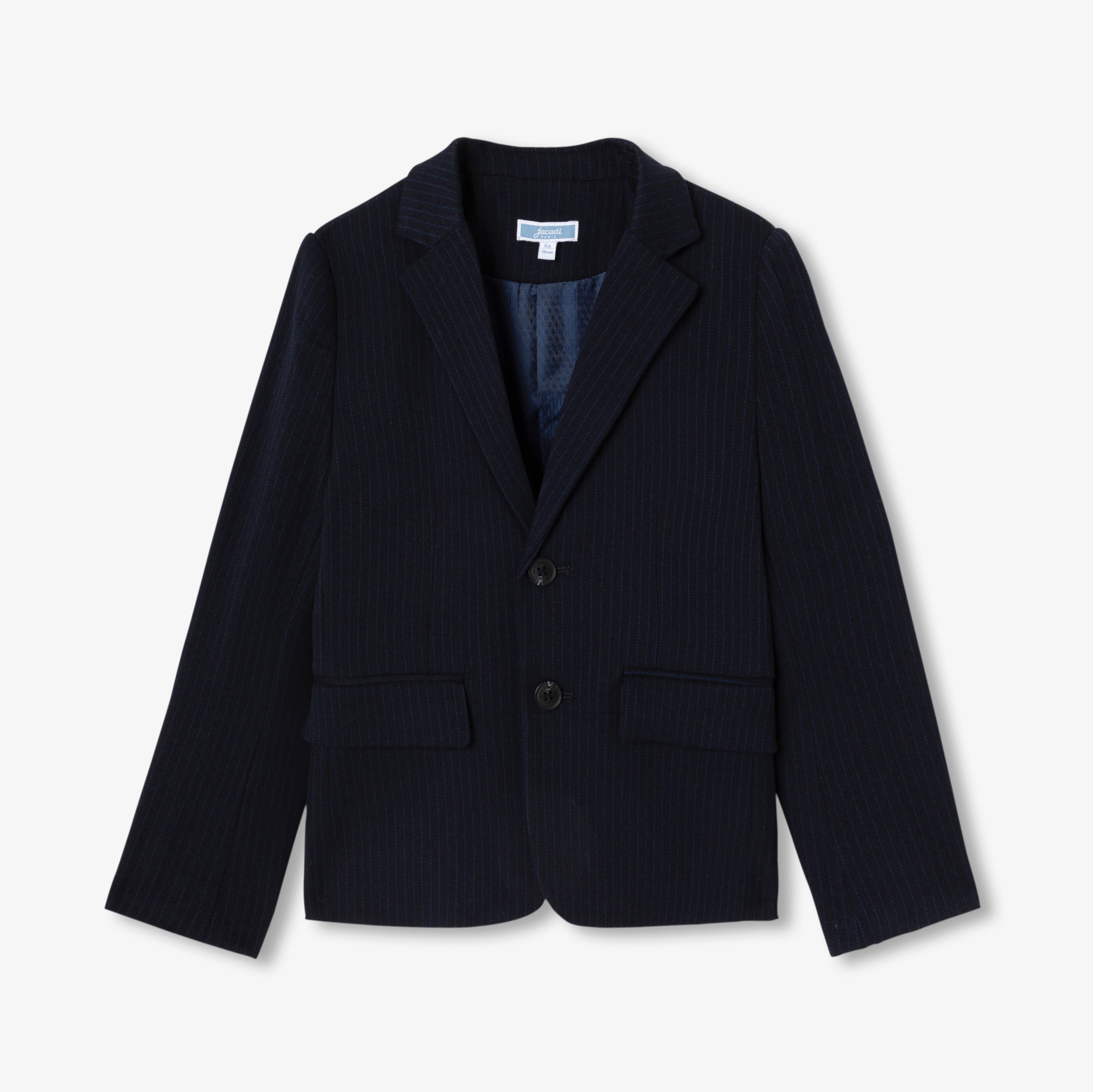 JC-TB017 Jacadi Kids' Flannel Jacket - Navy Blue